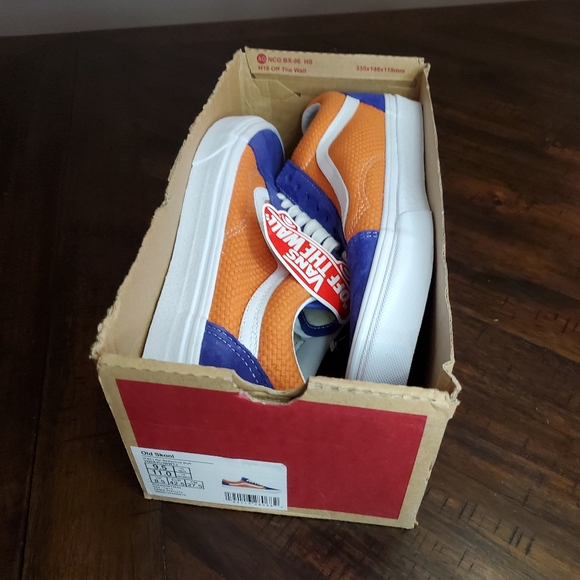 Vans Old Skool Royal Blue/Apricot Buff Men Size 9.5, Women Size 11 - Picture 8 of 9